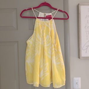 Lilly Pulitzer Halter Tank Top Size XL